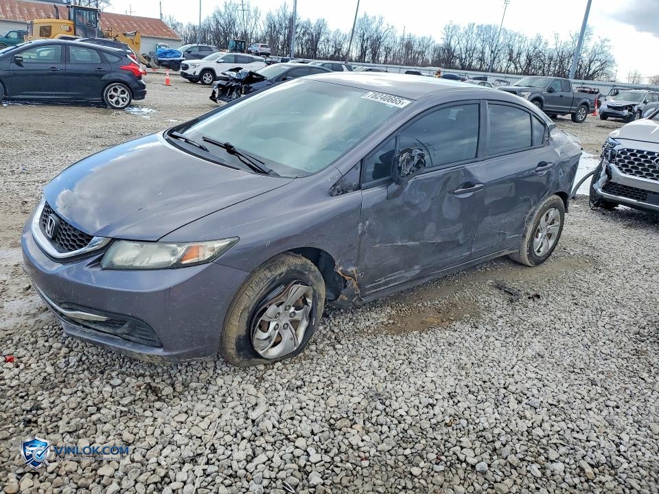 2015 HONDA CIVIC LX – Lot 78240665 auction photo
