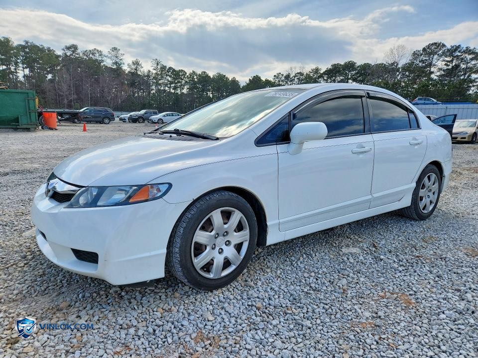 2009 HONDA CIVIC LX – Lot 78249635 auction photo
