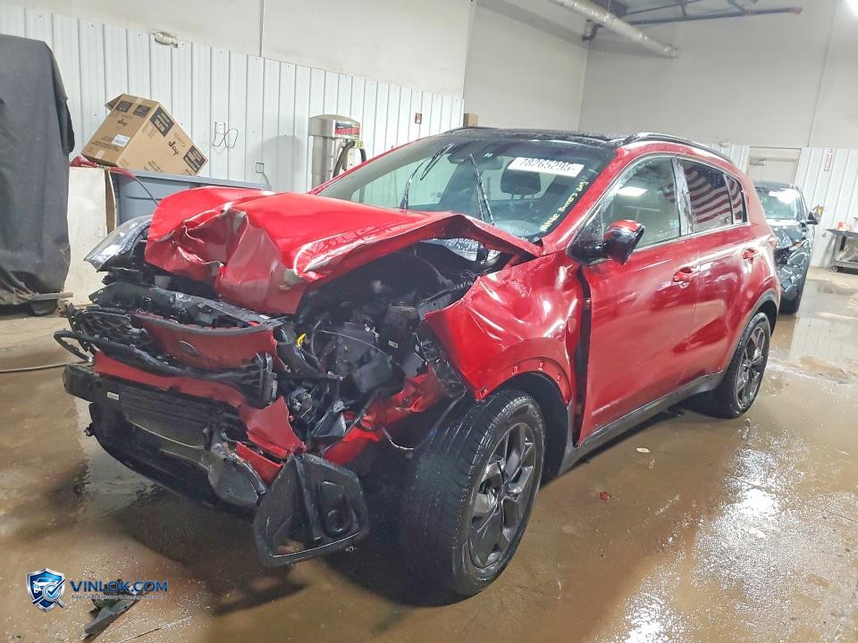 2022 KIA SPORTAGE NIGHTFALL – Lot 78265295 auction photo