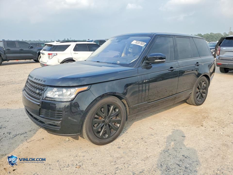 2016 LAND ROVER RANGE ROVER HSE – Lot 78287805 auction photo