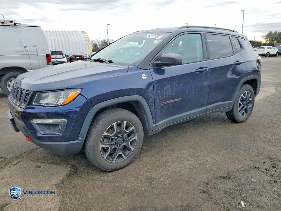 2020 JEEP COMPASS TRAILHAWK – Lot 78292555 auction photo