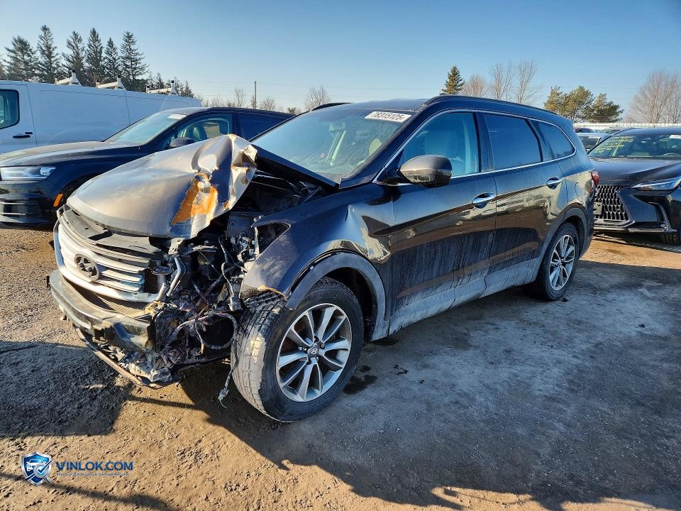 2017 HYUNDAI SANTA FE SE – Lot 78315125 auction photo
