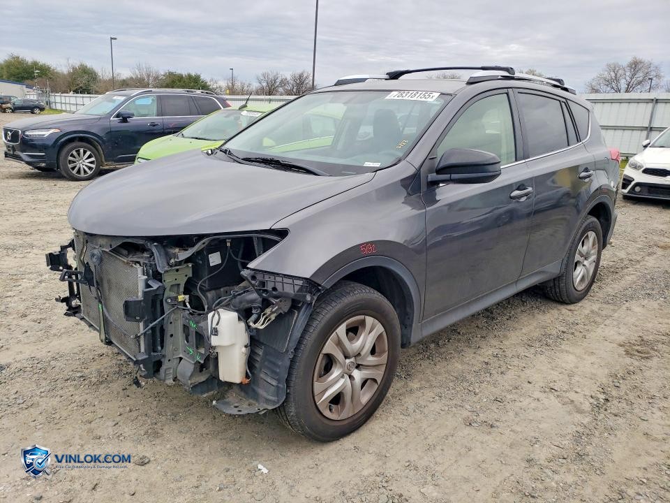 2015 TOYOTA RAV4 LE – Lot 78318155 auction photo
