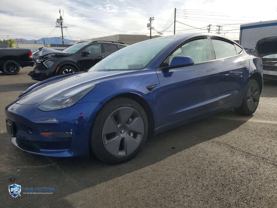 2022 TESLA MODEL 3 – Lot 78320765 auction photo