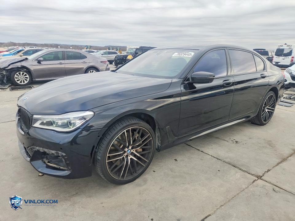 2018 BMW 750 XI – Lot 78329445 auction photo