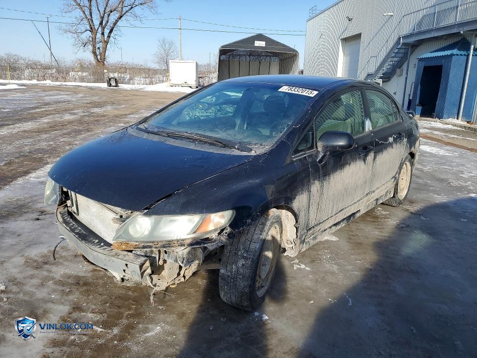 2006 HONDA CIVIC LX – Lot 78332015 auction photo