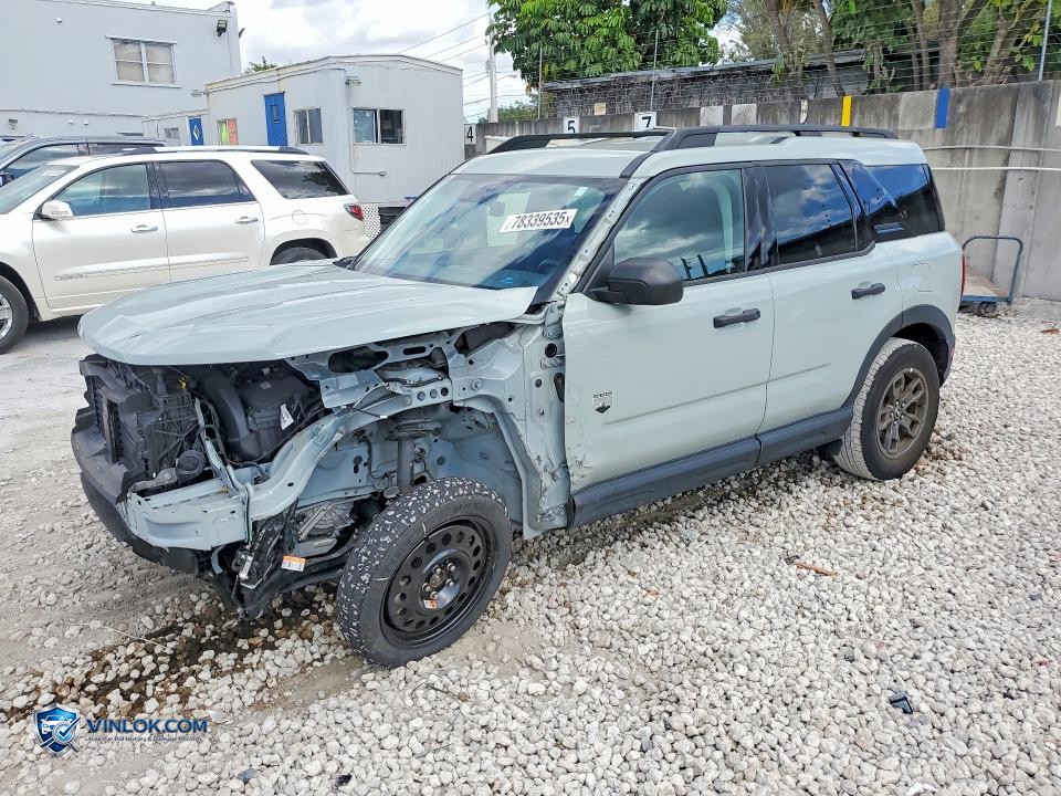 2024 FORD BRONCO SPORT BIG BEND – Lot 78339535 auction photo