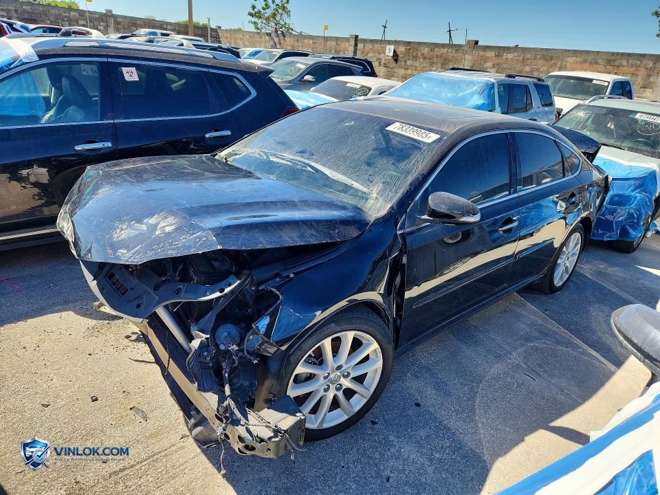 2015 TOYOTA AVALON – Lot 78339985 auction photo
