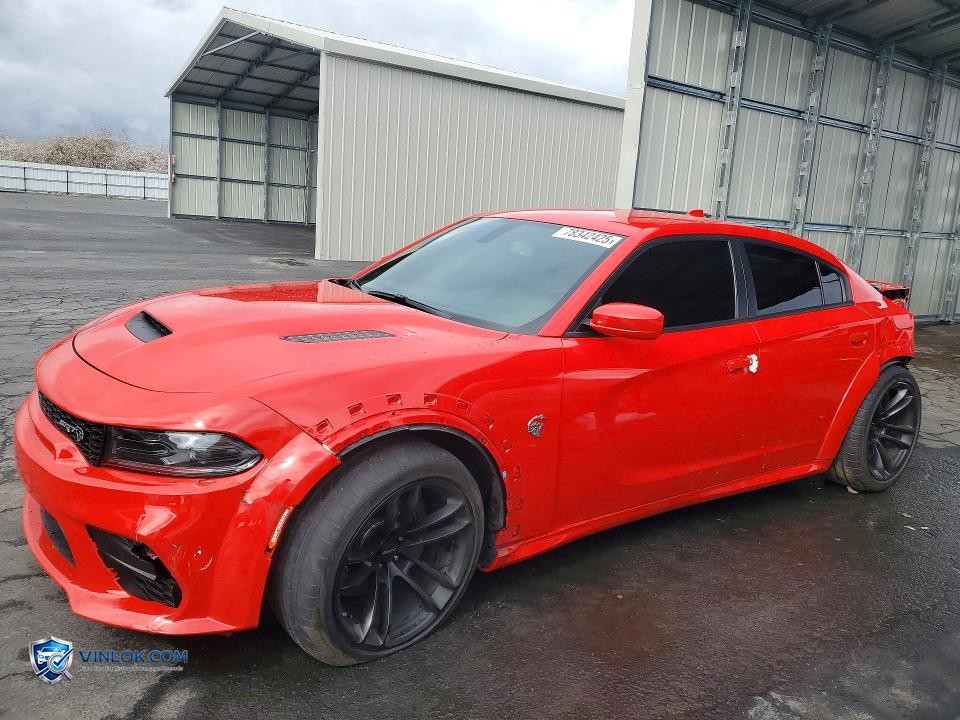 2022 DODGE CHARGER SRT HELLCAT – Lot 78342425 auction photo