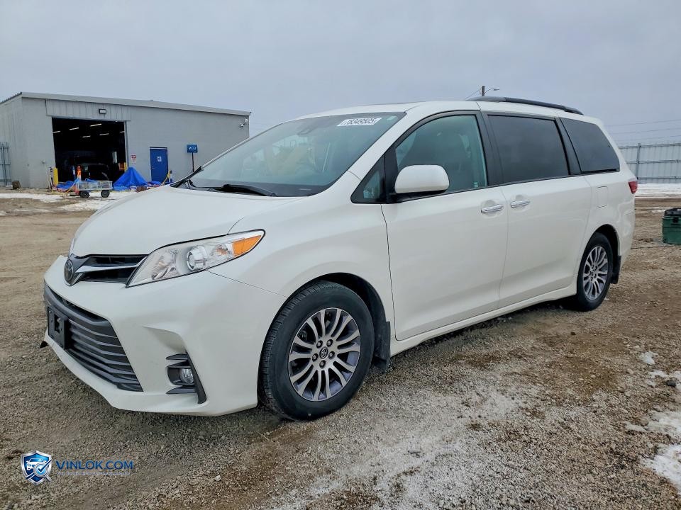 2019 TOYOTA SIENNA XLE 8-PASSENGER – Lot 78349505 auction photo