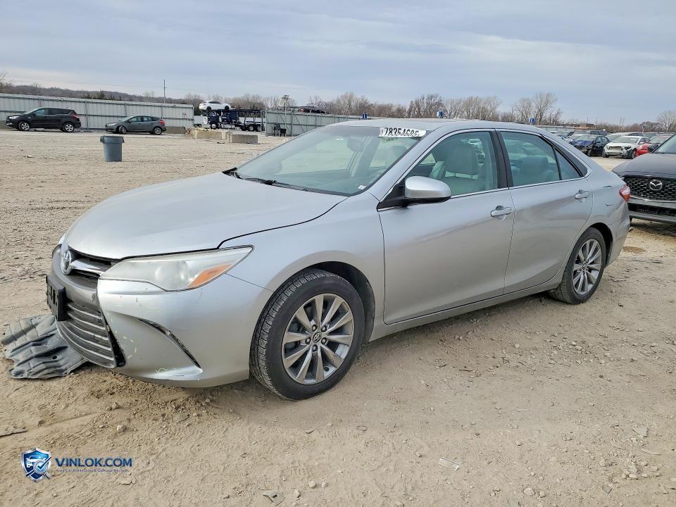 2016 TOYOTA CAMRY XLE – Lot 78354685 auction photo