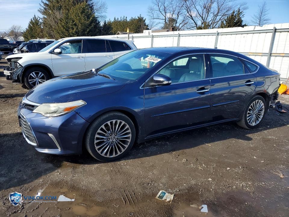 2016 TOYOTA AVALON XLE – Lot 78358405 auction photo