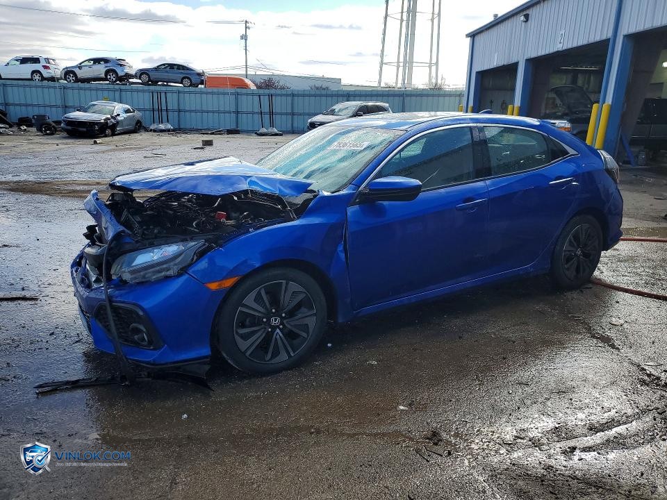 2017 HONDA CIVIC EXL – Lot 78361565 auction photo