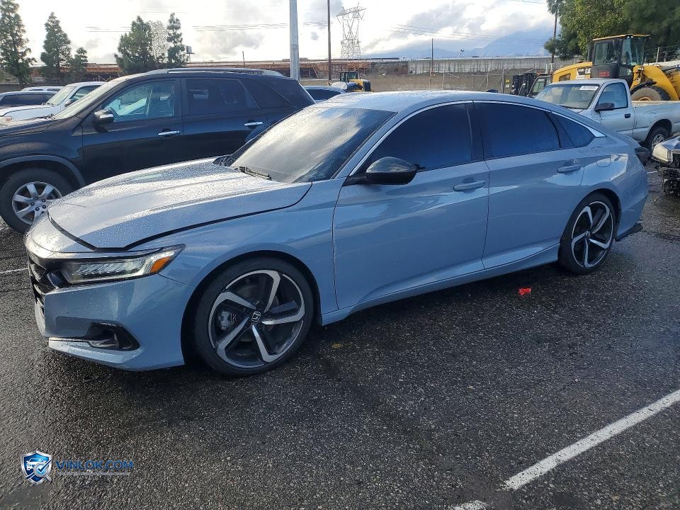 2021 HONDA ACCORD 4D – Lot 78362485 auction photo