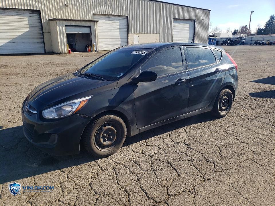 2017 HYUNDAI ACCENT SE – Lot 78410225 auction photo