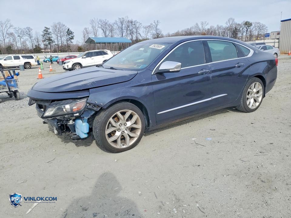 2016 CHEVROLET IMPALA LTZ – Lot 78420685 auction photo