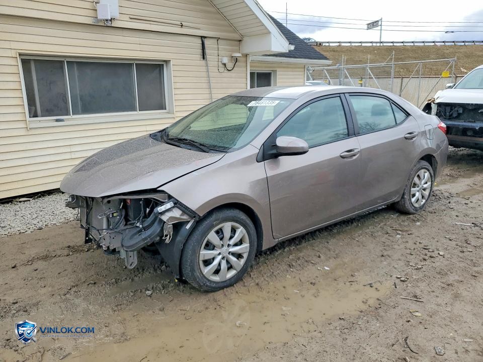 2015 TOYOTA COROLLA – Lot 78481335 auction photo