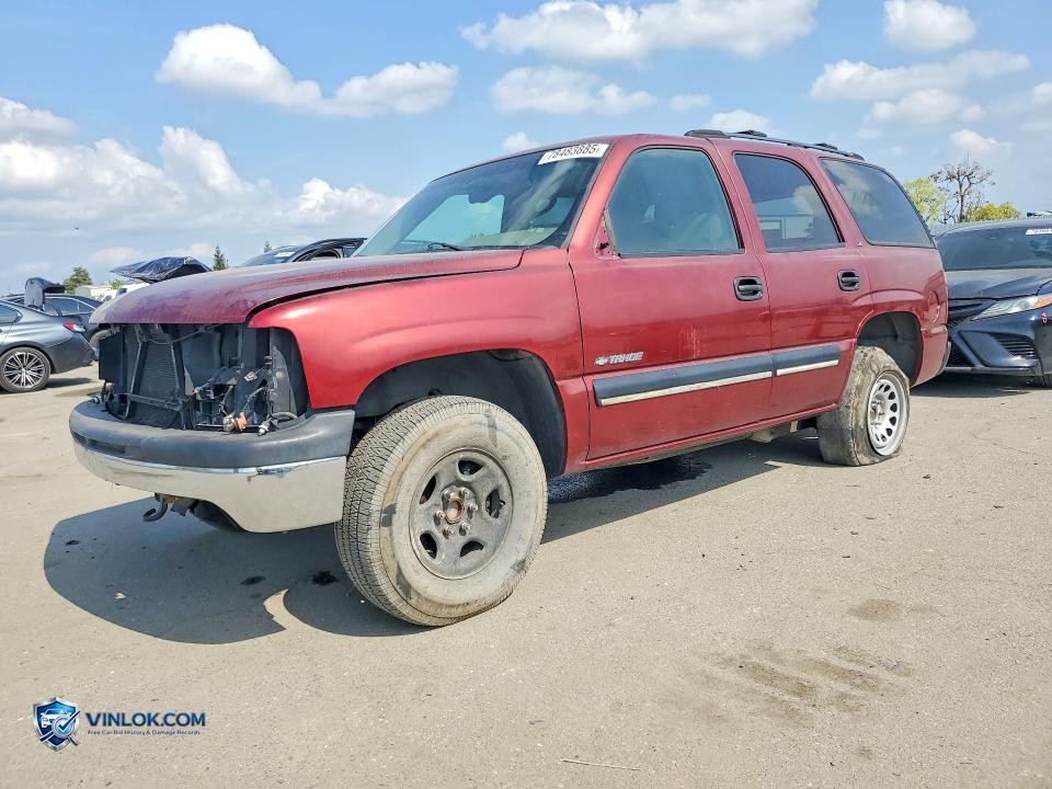2001 CHEVROLET TAHOE C1500 – Lot 78483885 auction photo
