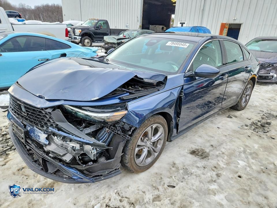 2024 HONDA ACCORD EX – Lot 78495545 auction photo