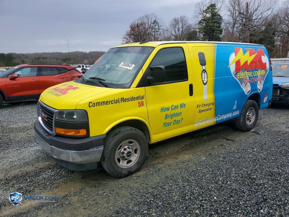 2022 GMC SAVANA 2500 CARGO UTILITY / SERVICE VAN – Lot 78500645 auction photo