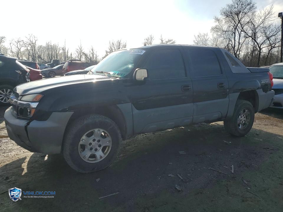 2002 CHEVROLET AVALANCHE K1500 – Lot 78502635 auction photo