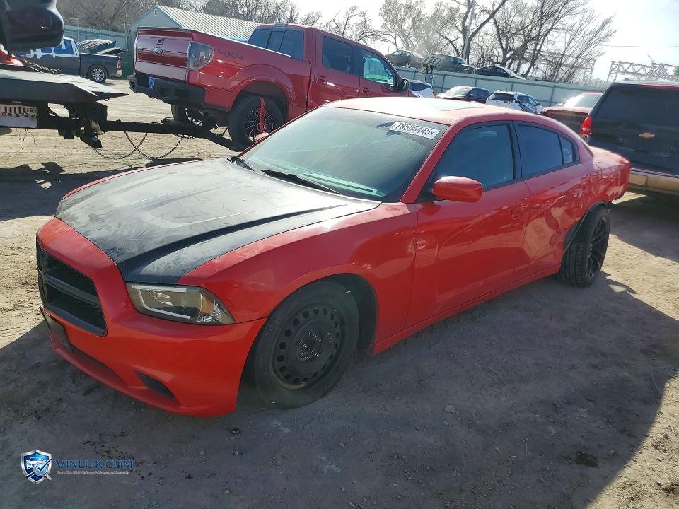 2013 DODGE CHARGER R – Lot 78505445 auction photo