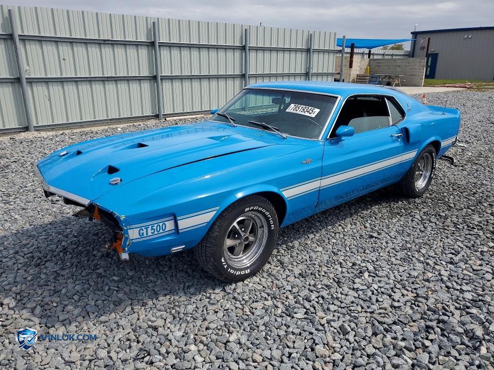 1969 FORD MUSTANG SHELBY GT500 – Lot 78519345 auction photo