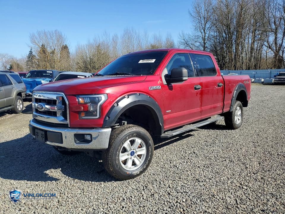 2015 FORD F150 SUPERCREW – Lot 78546645 auction photo