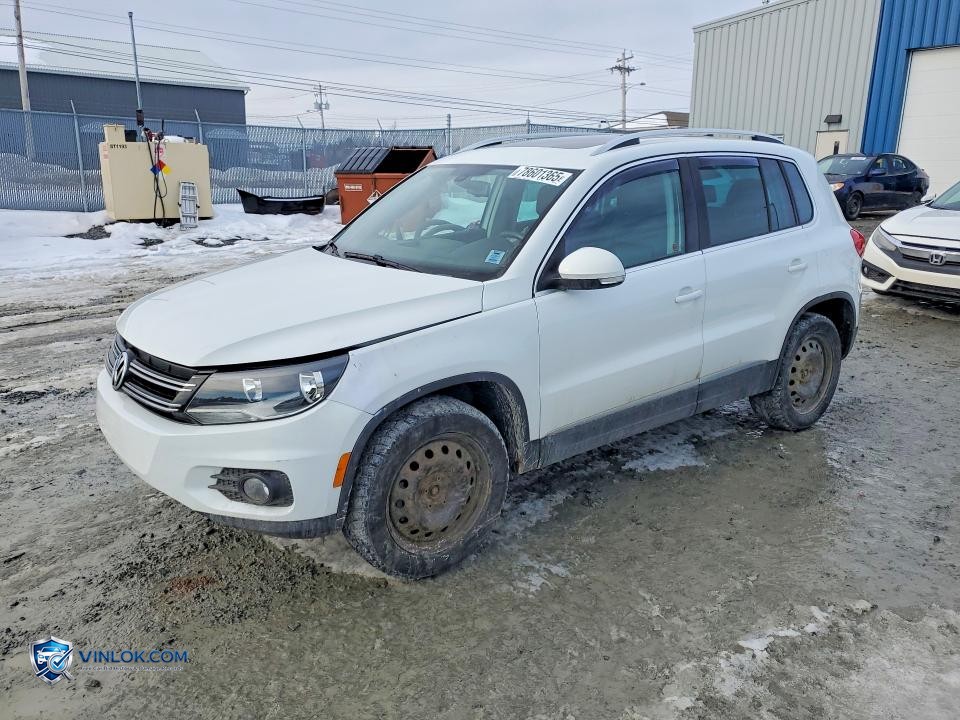 2017 VOLKSWAGEN TIGUAN COMFORTLINE – Lot 78601365 auction photo