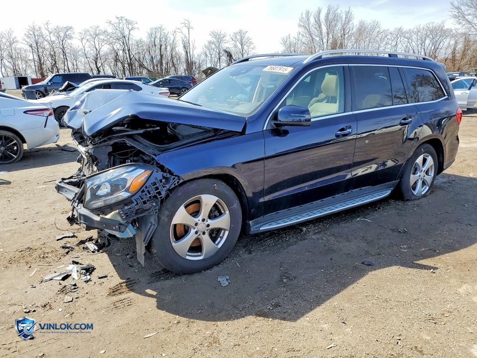 2017 MERCEDES-BENZ GLS 450 4MATIC – Lot 78607915 auction photo
