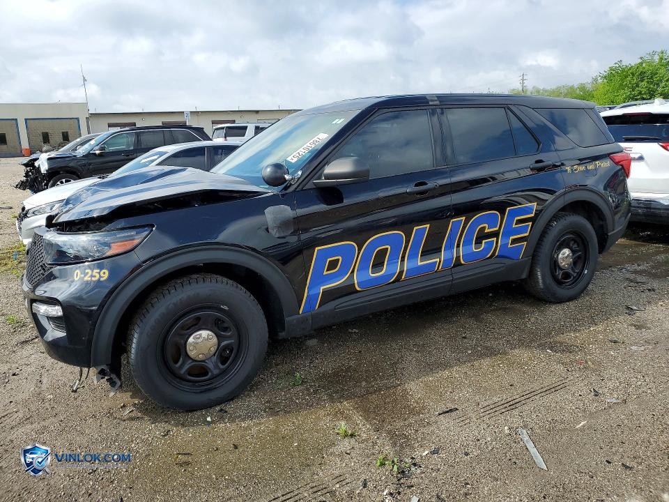 2020 FORD EXPLORER POLICE INTERCEPTOR – Lot 78610125 auction photo