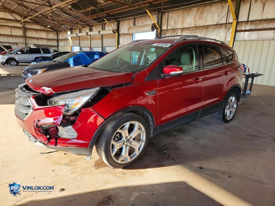 2019 FORD ESCAPE TITANIUM – Lot 78619095 auction photo