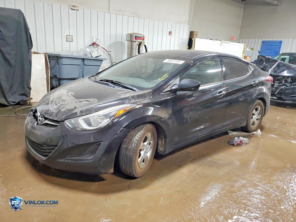 2014 HYUNDAI ELANTRA SE – Lot 78657165 auction photo