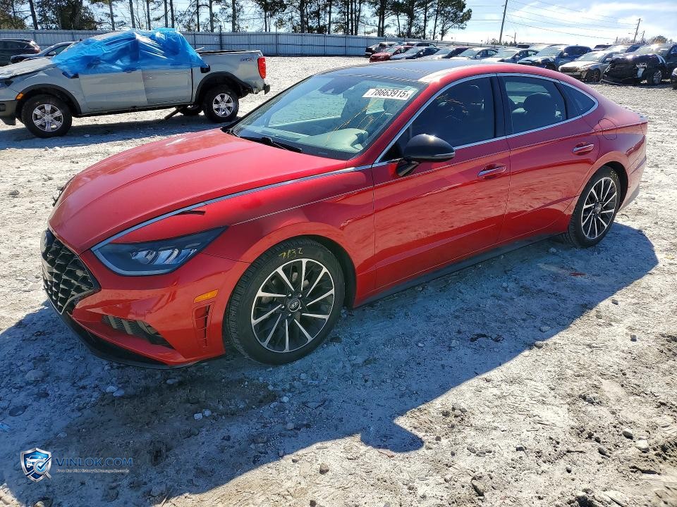 2020 HYUNDAI SONATA SEL PLUS – Lot 78663915 auction photo