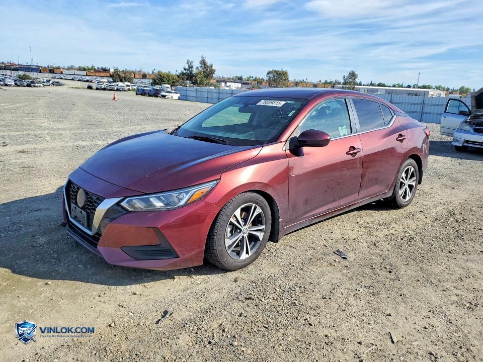 2022 NISSAN SENTRA SV – Lot 78669515 auction photo