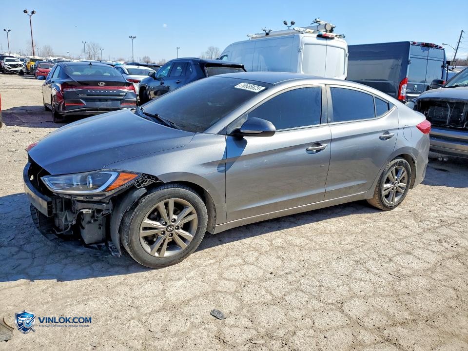 2018 HYUNDAI ELANTRA SEL – Lot 78685825 auction photo