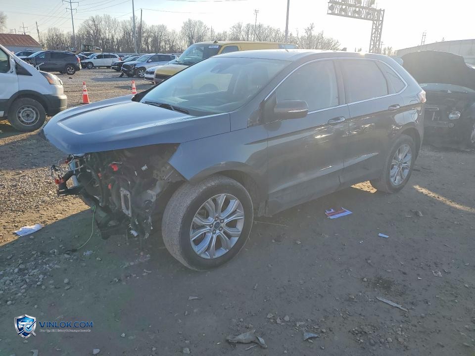 2022 FORD EDGE TITANIUM – Lot 78695655 auction photo