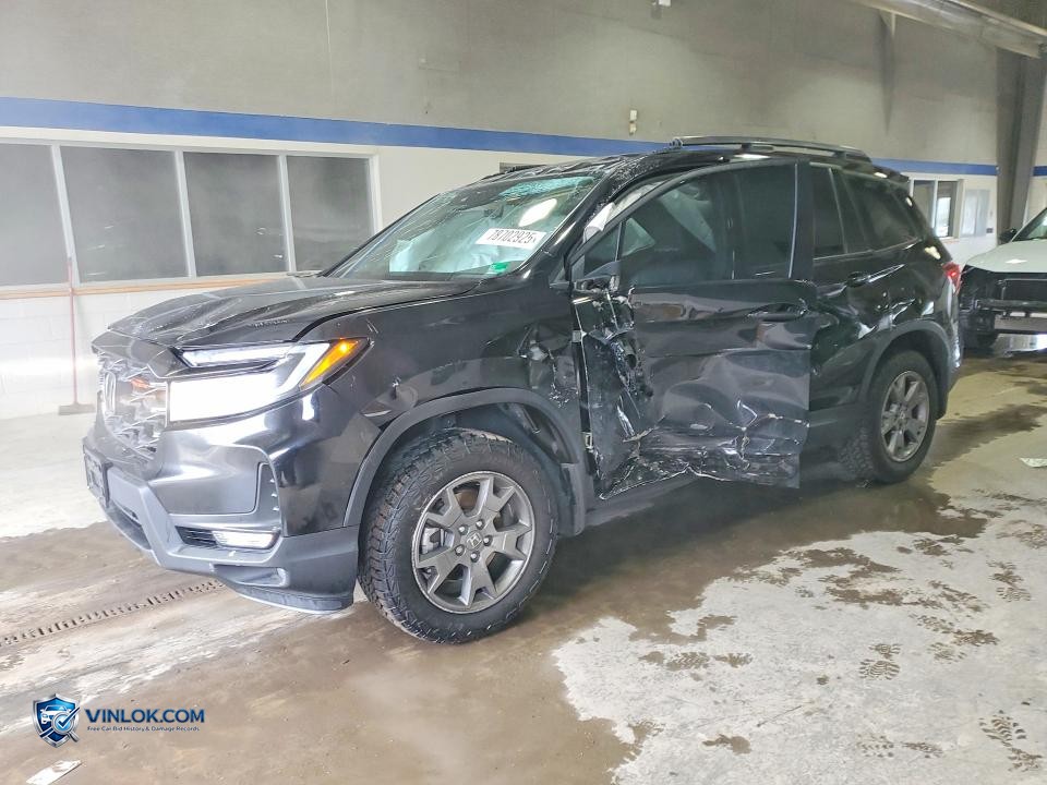 2025 HONDA PASSPORT TRAIL SPORT – Lot 78702925 auction photo