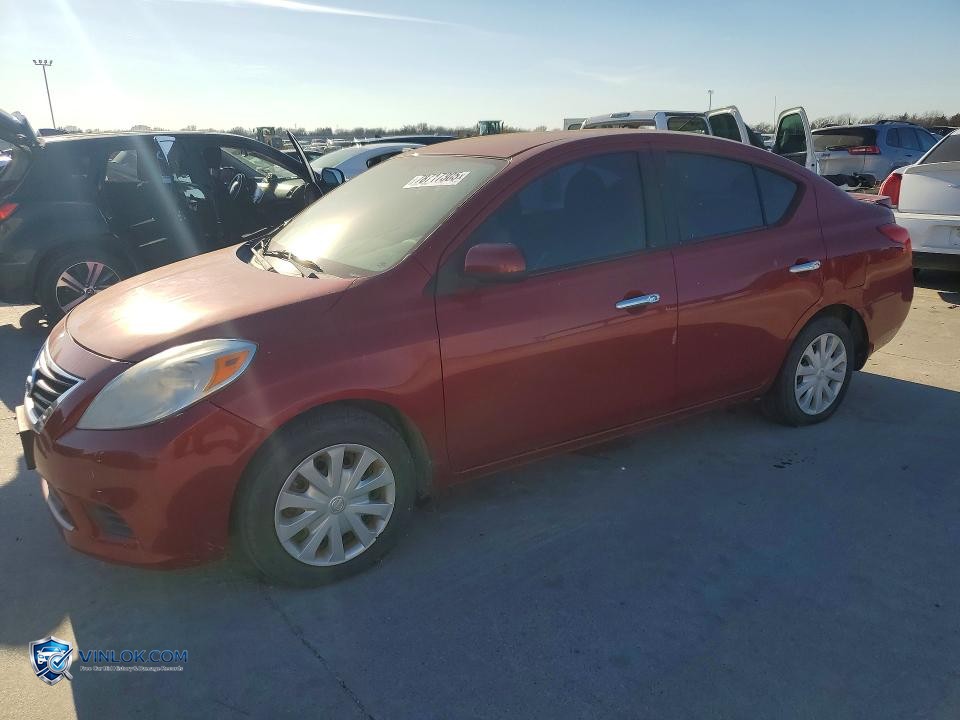 2013 NISSAN VERSA 1.6 S – Lot 78717305 auction photo