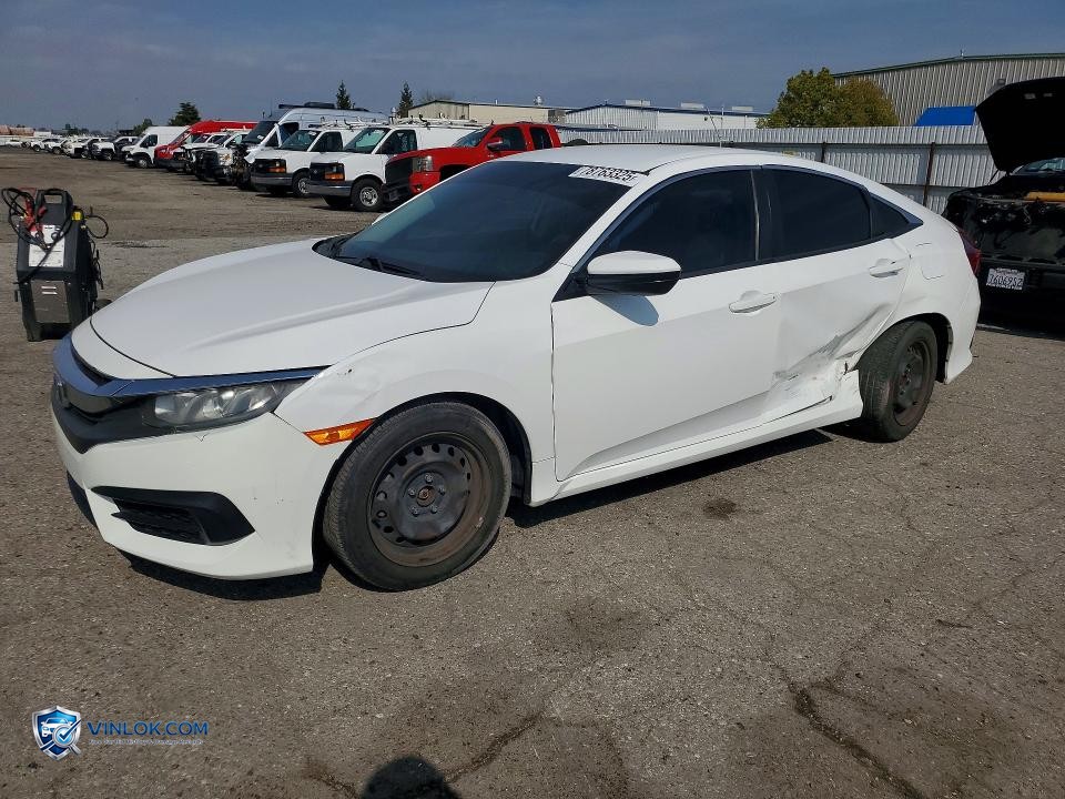 2018 HONDA CIVIC LX – Lot 78763325 auction photo