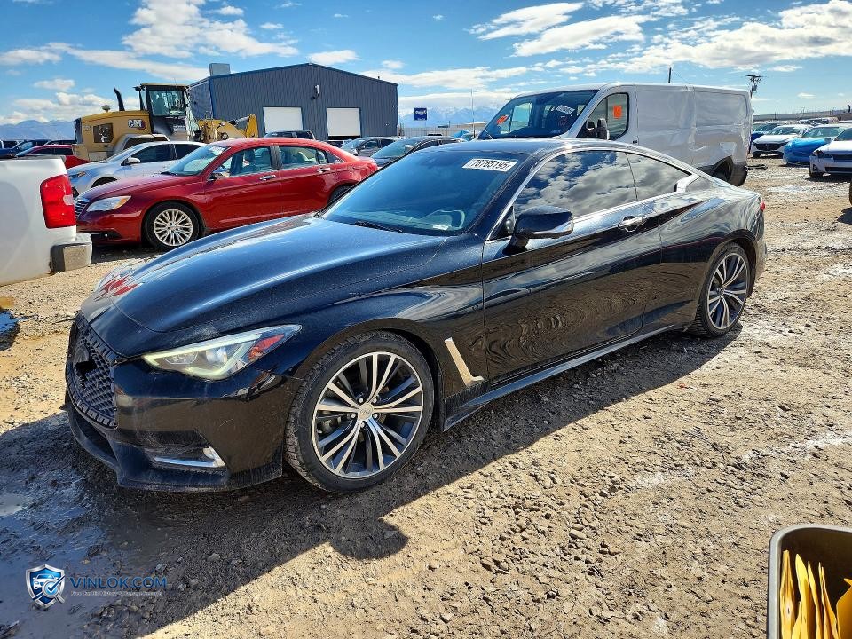 2022 INFINITI Q60 3.0T LUXE – Lot 78765195 auction photo