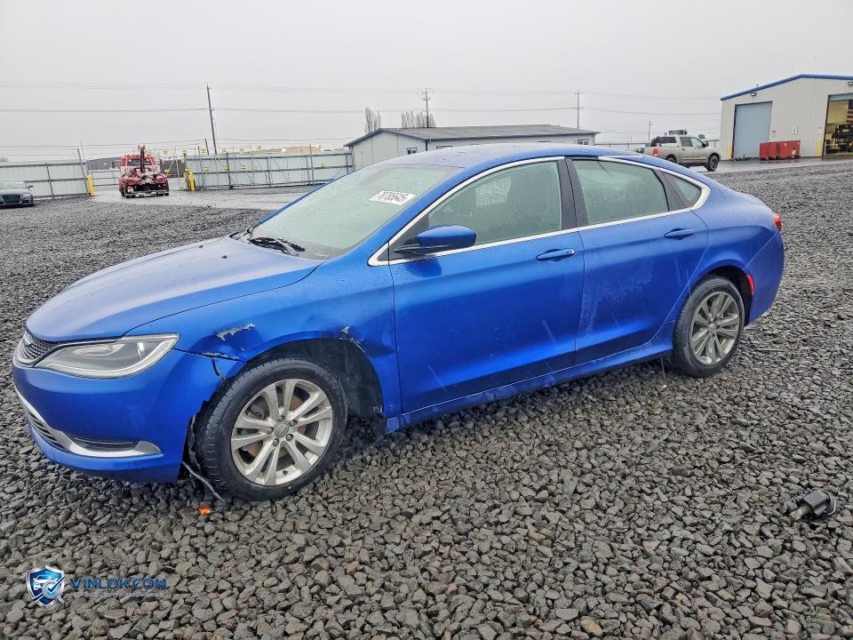 2015 CHRYSLER 200 LIMITED – Lot 78785645 auction photo