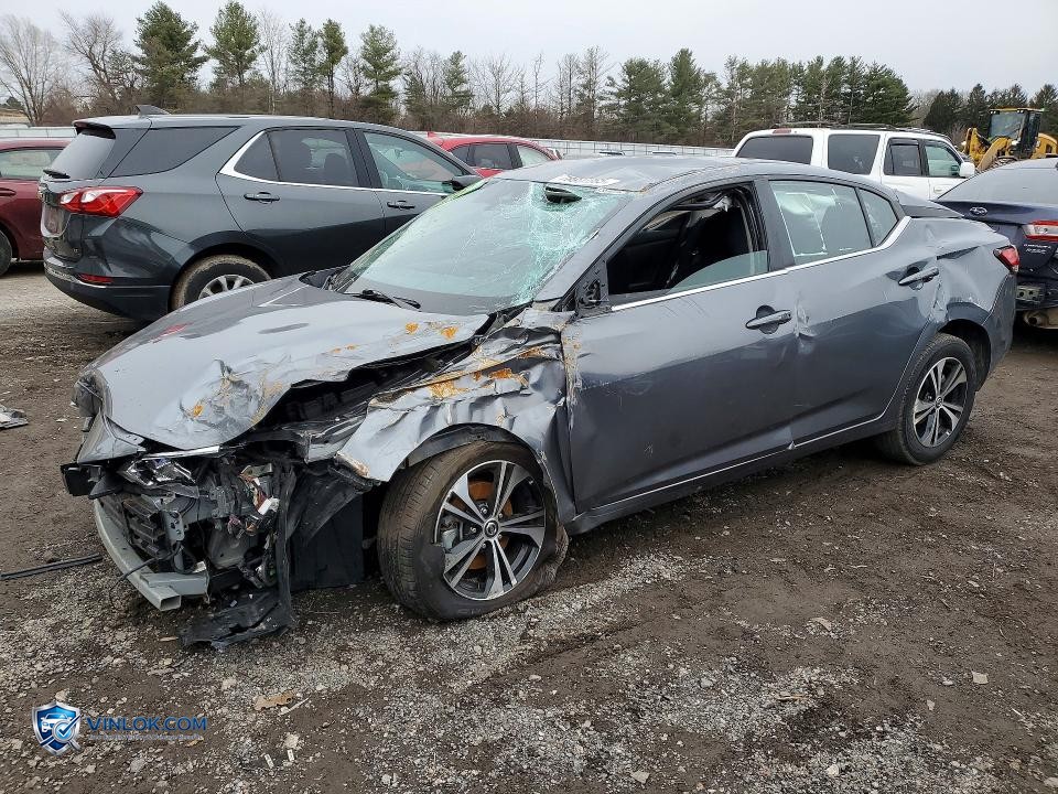 2022 NISSAN SENTRA SV – Lot 78801865 auction photo