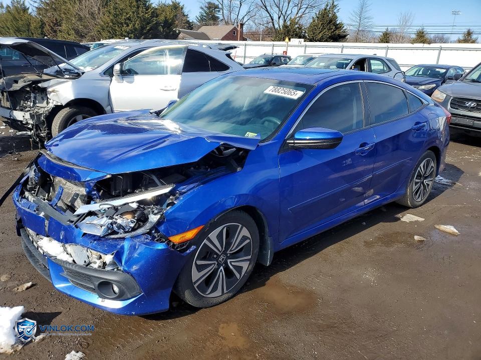 2017 HONDA CIVIC EX – Lot 78825065 auction photo