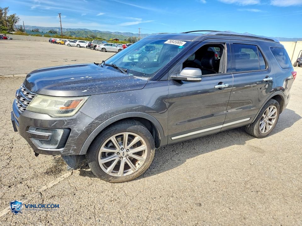 2016 FORD EXPLORER LIMITED – Lot 78845995 auction photo