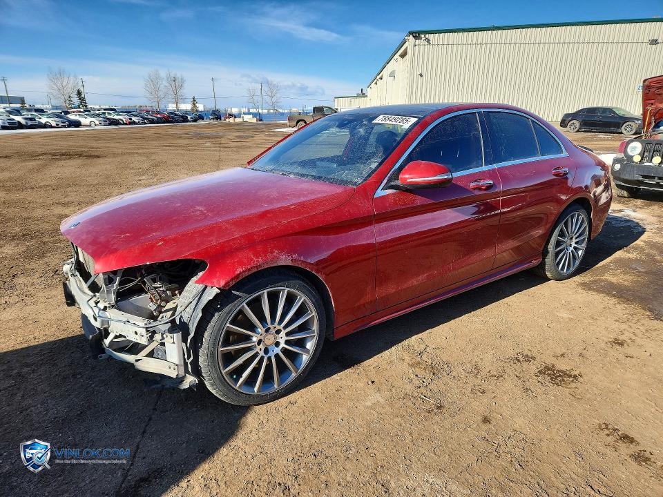 2016 MERCEDES-BENZ C 300 4MATIC – Lot 78849285 auction photo