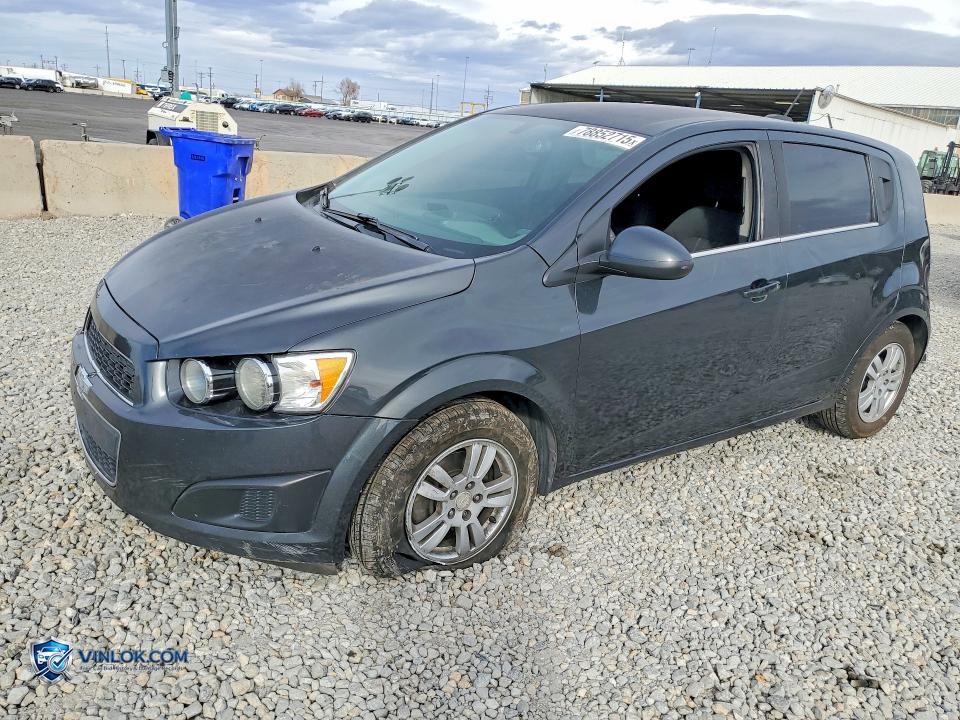2016 CHEVROLET SONIC LT – Lot 78852715 auction photo