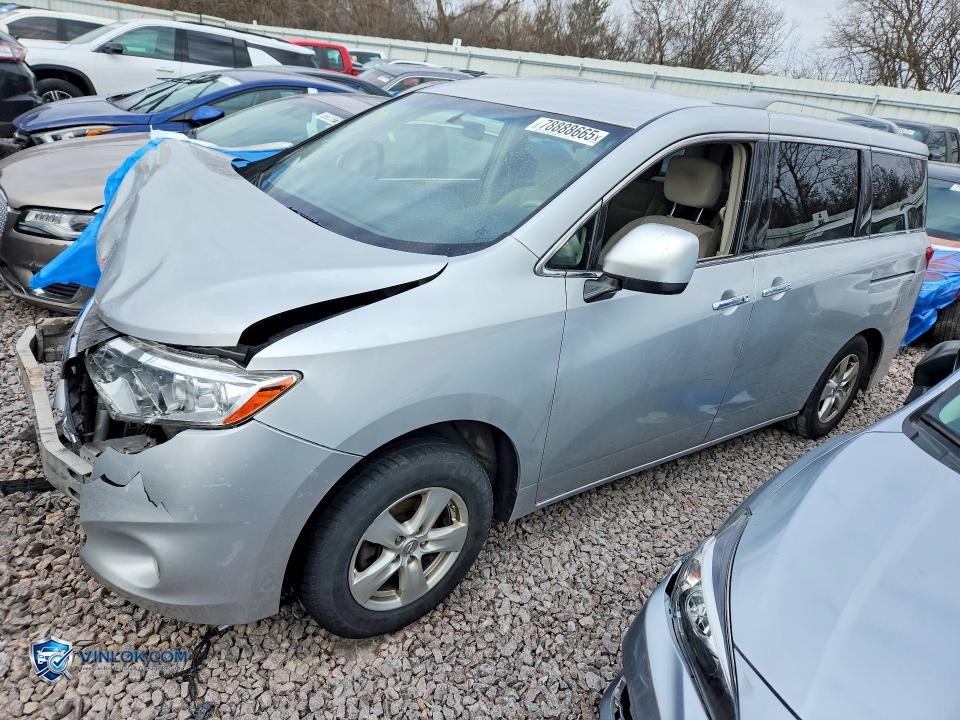 2017 NISSAN QUEST SV – Lot 78888665 auction photo