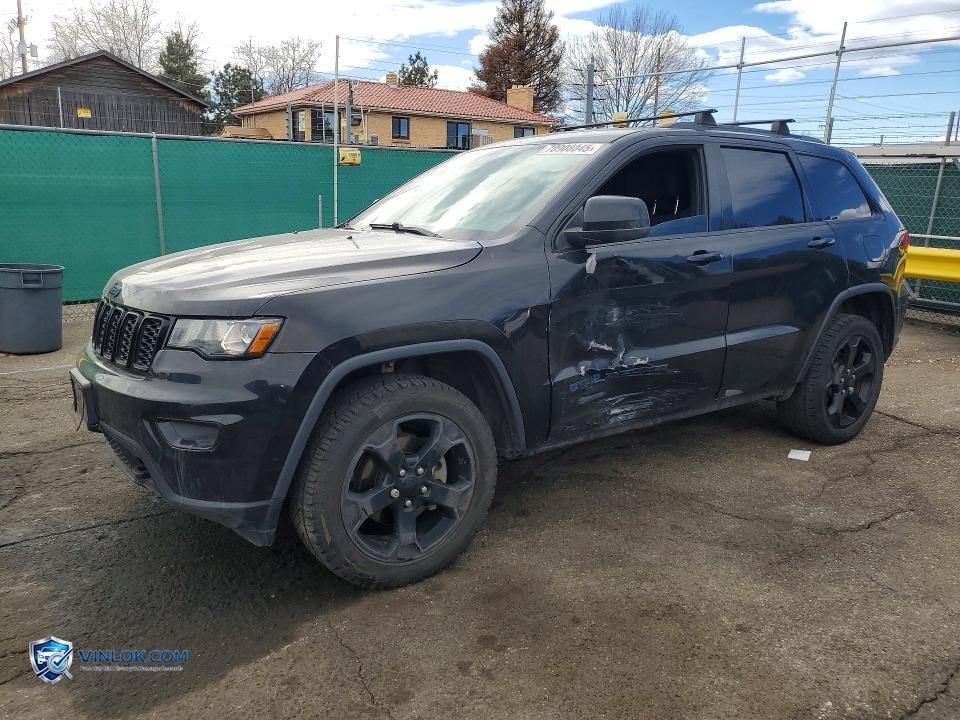 2018 JEEP GRAND CHEROKEE LAREDO – Lot 78908845 auction photo