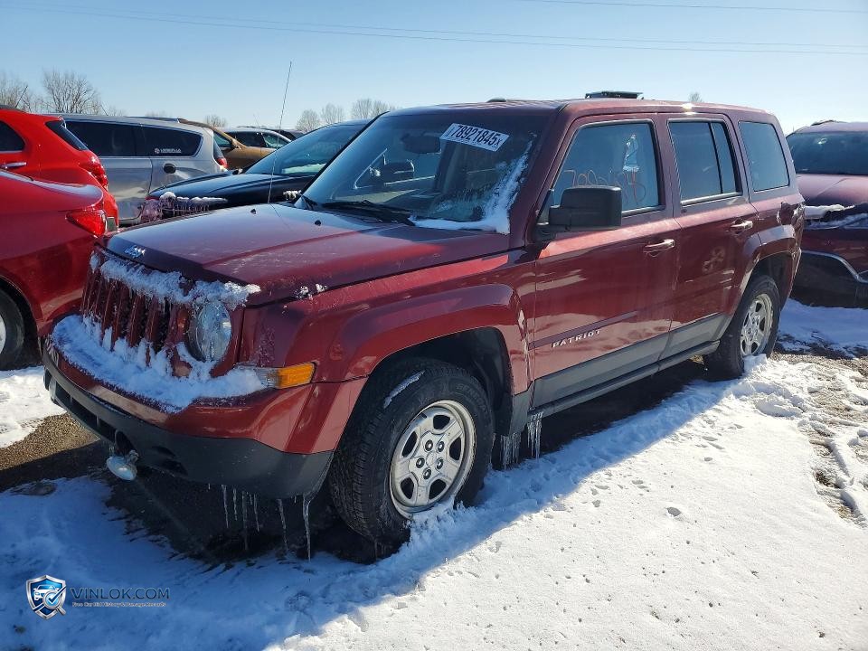 2016 JEEP PATRIOT SPORT – Lot 78921845 auction photo